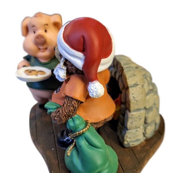 Vintage Harley-Davidson Santa Bear Rides Again Figurine Numbered MINT - Picture 5 of 10